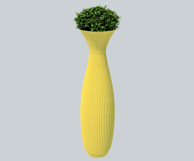 3D工艺品花瓶