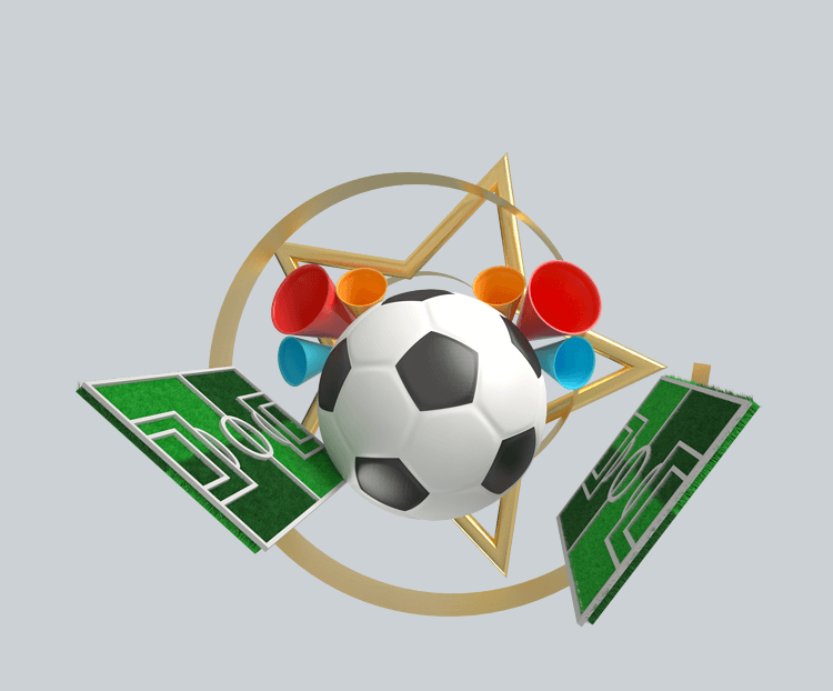 足球运动装饰图案
