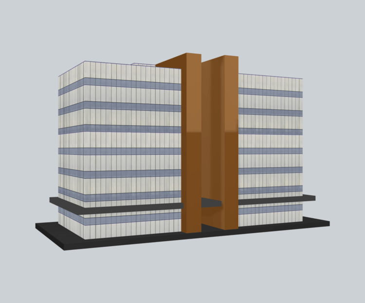 公司办公楼高层公寓