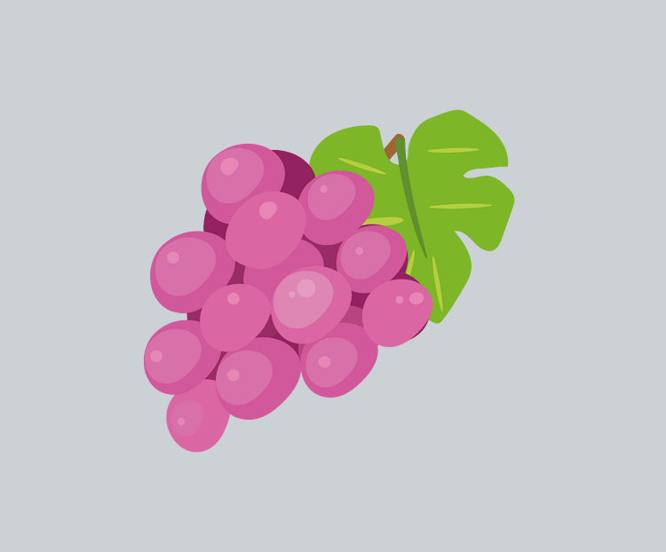 葡萄水果可商用元素