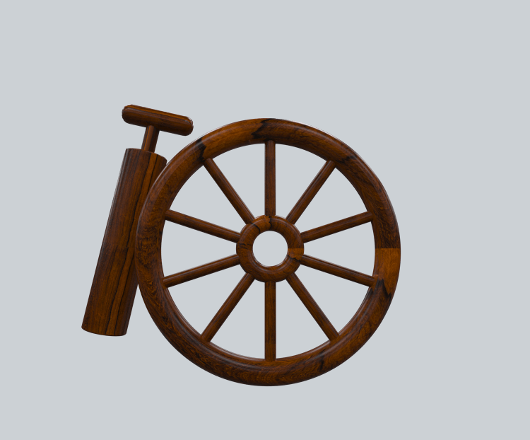 木质车轮