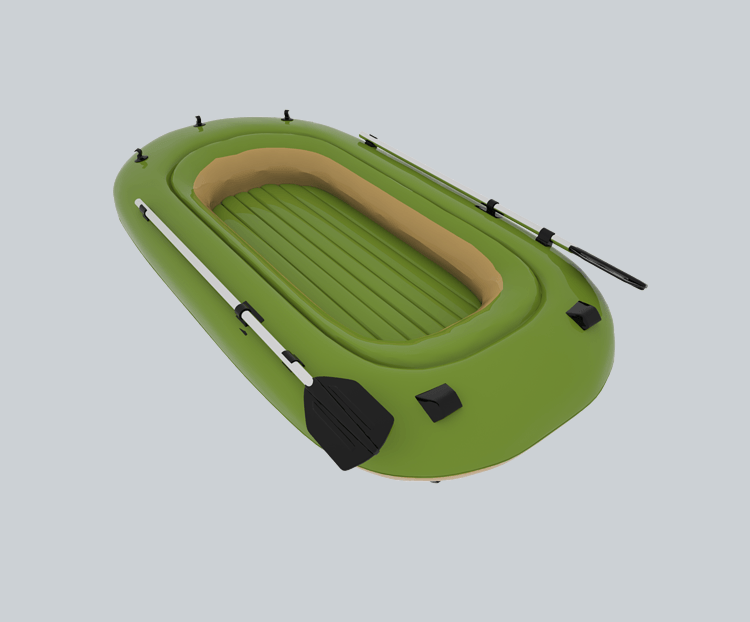 运动充气划艇