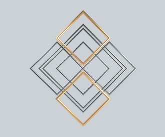 组合银色婚礼戒指