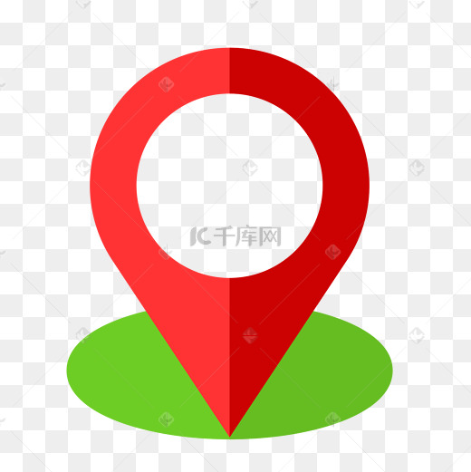 卡通导航定位系统图标图片
