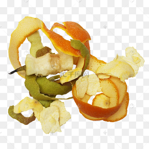 湿垃圾厨余垃圾水果皮图片