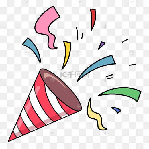 卡通万花筒庆祝图案图片