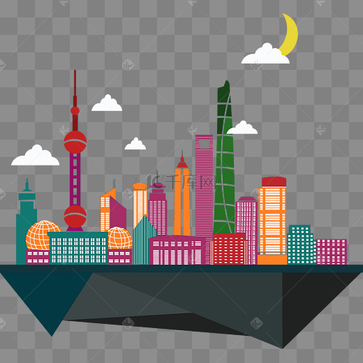 外滩中心矢量图图片-外滩中心矢量图图片素材免费下载-千库网