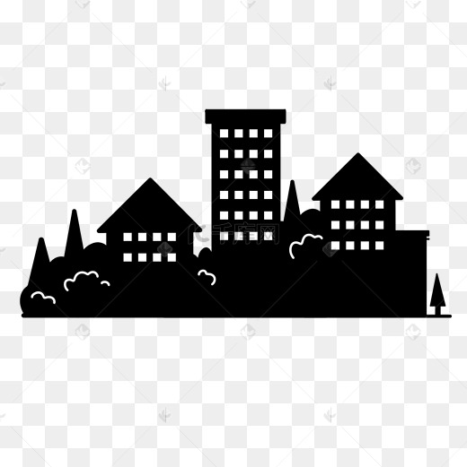 花草剪影图片-花草剪影图片素材免费下载-千库网