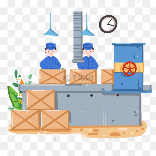 扁平风传送带生产车间图片