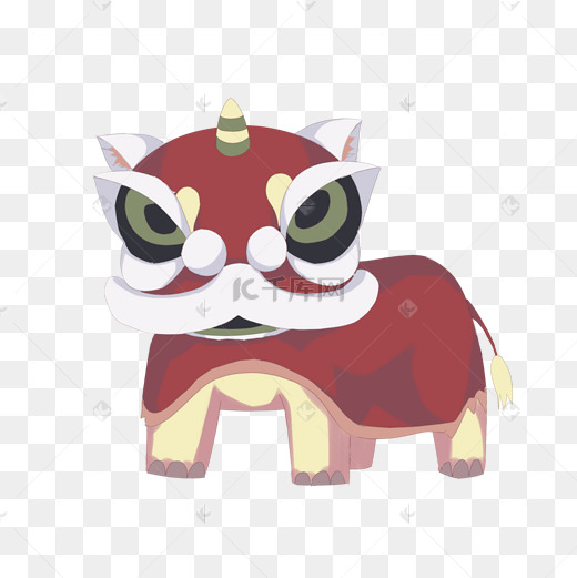 卡通年兽