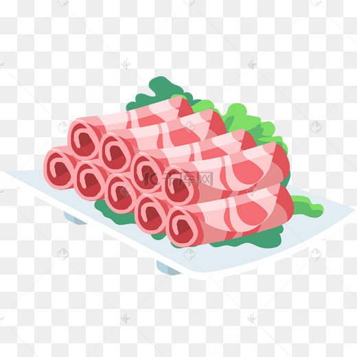 涮火锅菜肥牛卷羊肉卷图片