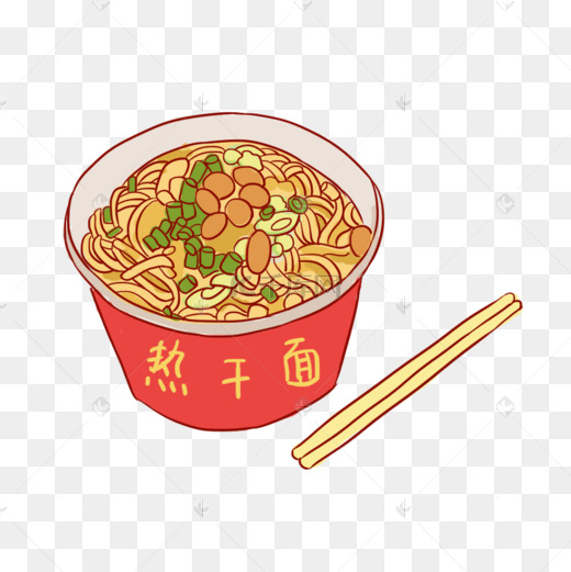 热干面武汉图片