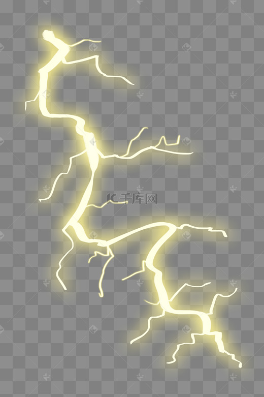 ps雷电素材