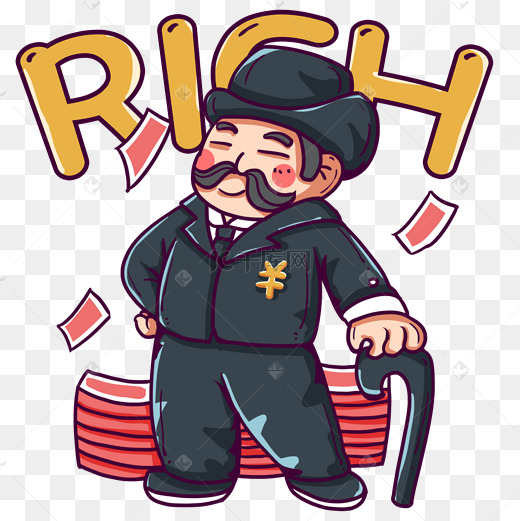 国外有钱的大佬大富翁图片