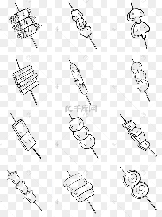 串串图片-串串图片素材免费下载-千库网