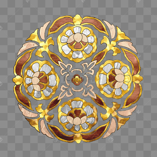 宫廷花纹