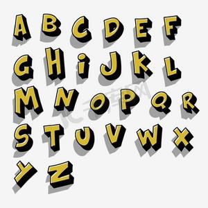 字母q艺术字体图片