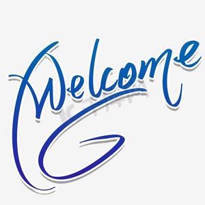 创意welcome字体设计