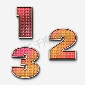 数字标签矢量素材ps艺术字体-数字标签矢量素材ps字体设计效果-千库网