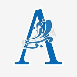 字母a创意设计艺术字设计图片-千库网