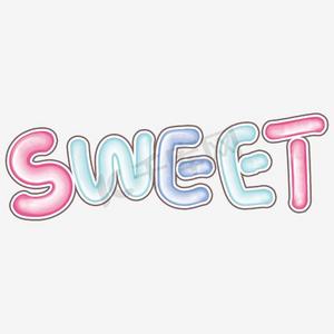 艺术字sweet