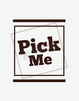 pickme英文可爱风格