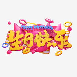 生日快乐字体