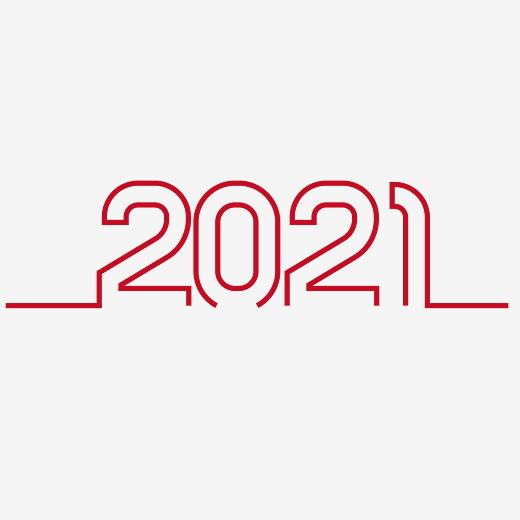 简约线条2021图片