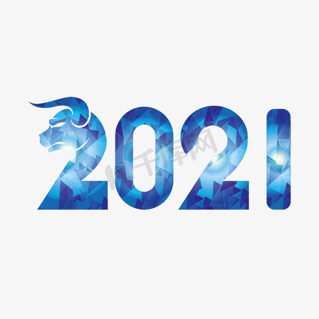 2021蓝色矢量文件图片