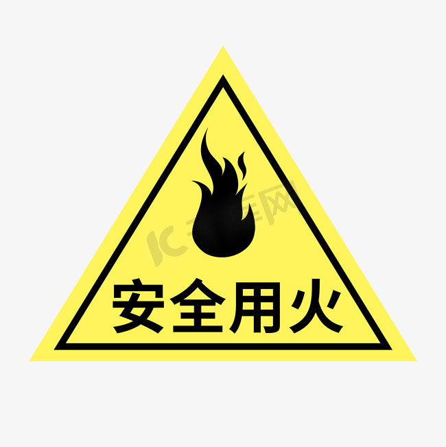 安全用火标志牌图片
