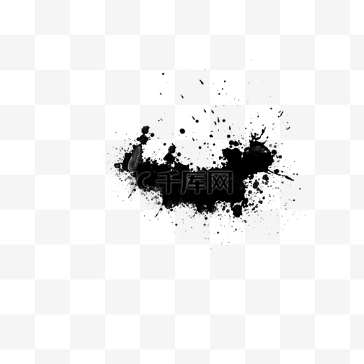 黑色斑斓花纹图片