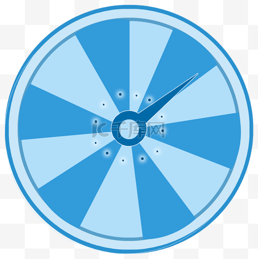 2019年抽奖幸运转盘卡通图png格式图片