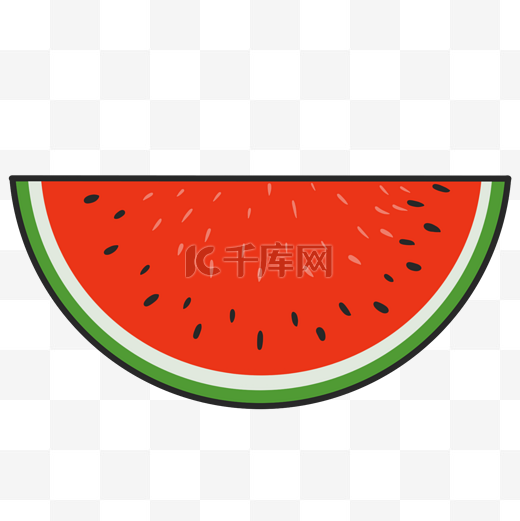 西瓜水果水果刀图片