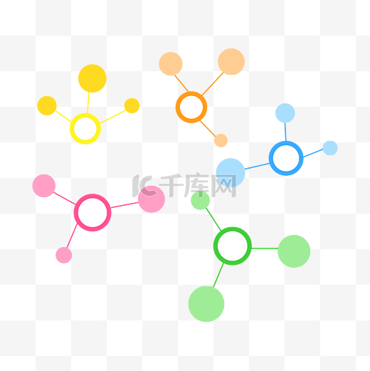 医疗分子结构图图片