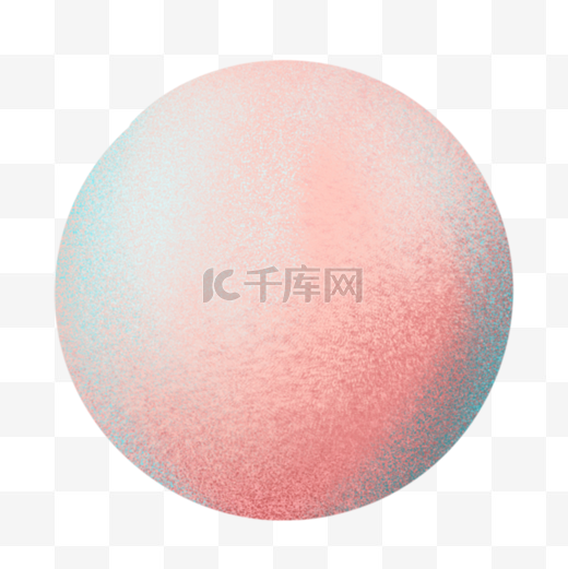 抽象粉色艺术点缀球图片