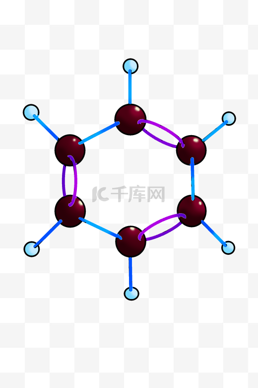 苯分子结构简式图片