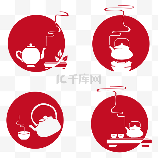 饮茶文化古风格图片