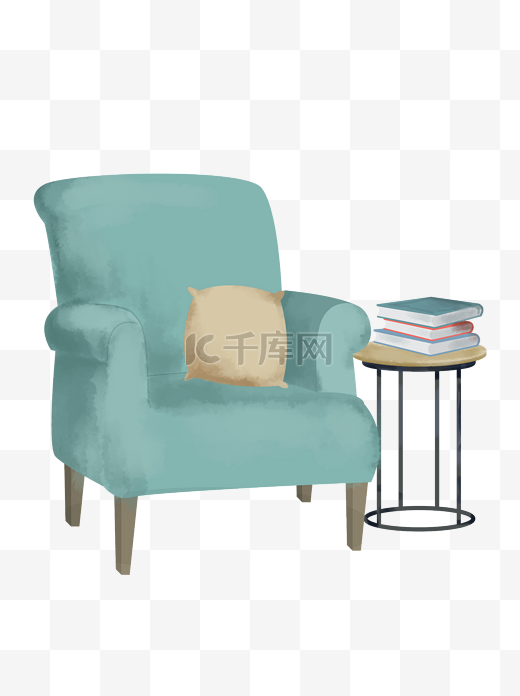 温馨家居设计沙发和椅子可商用元素图片