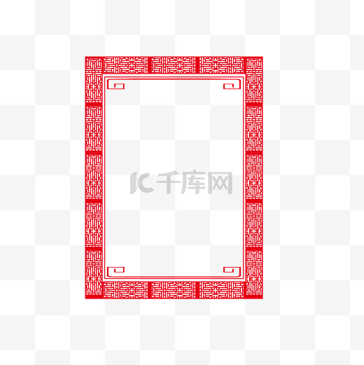 矢量中国风格边框图片