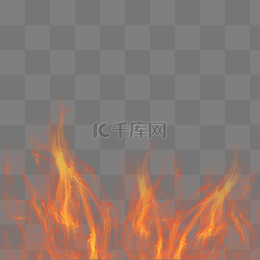 燃烧的烈焰火苗元素图片