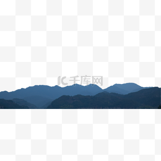 远山山景山脉自然风貌图片