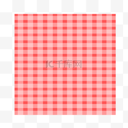 红色格子野餐餐布图片