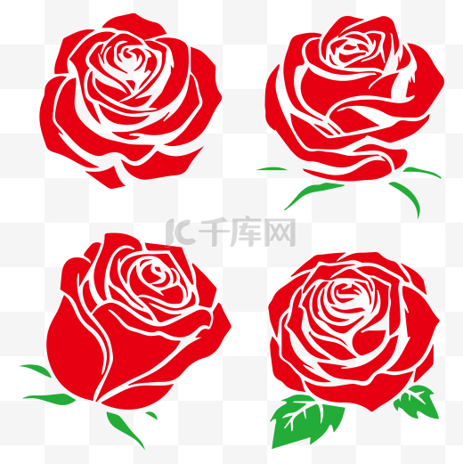 情人节玫瑰花素材图片