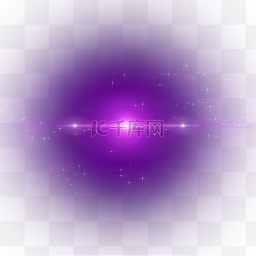 紫色星点炫光线性光特效图片