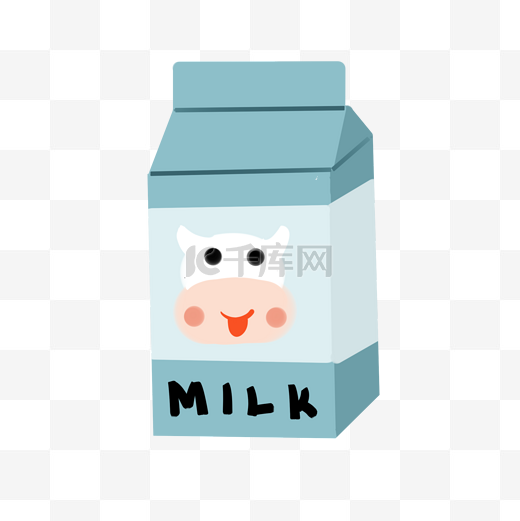 奶牛奶饮品喝牛奶图片
