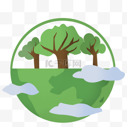 地球生态环境地球绿色家园图片