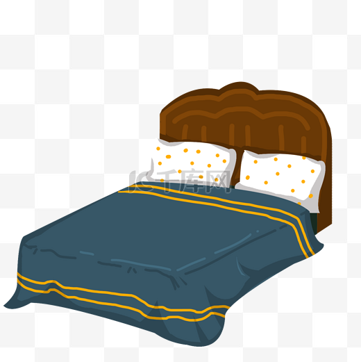 简约现代卧室床设计图片