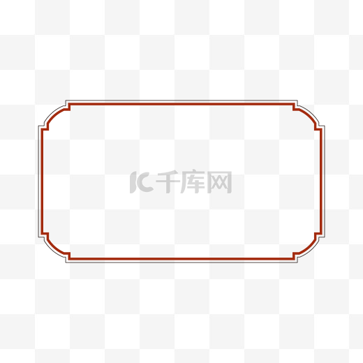 中国风古典纹理边框图片