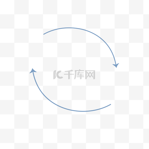 透气箭头标志元素图片