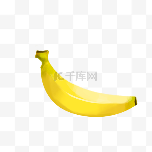 一根黄色的香蕉图片